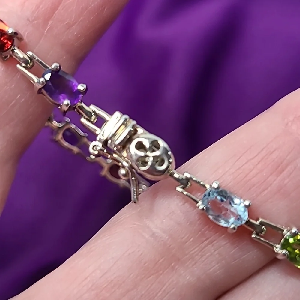 Multi Gemstone Bracelet